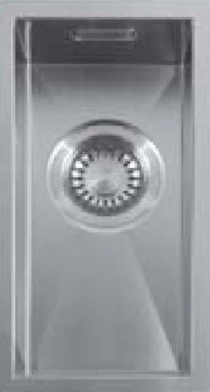 ABK Baronga pieni ruostumattomasta teräksestä valmistettu pesuallas 16x34 cm taso-, ala- ja päälleasennus BAR16FVI