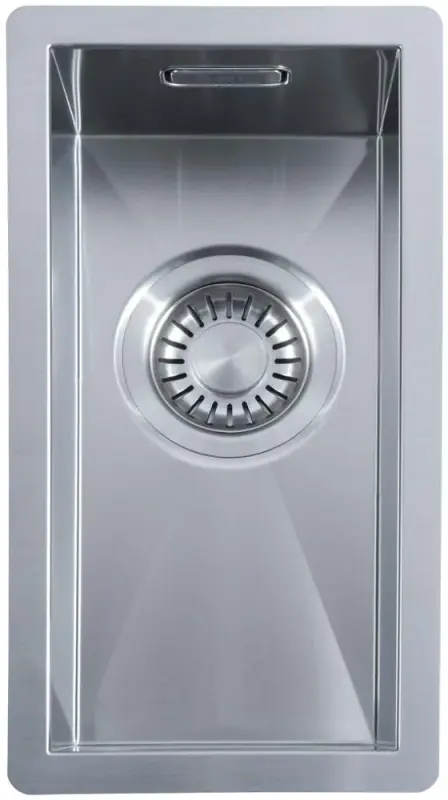 ABK Baronga pieni ruostumattomasta teräksestä valmistettu pesuallas 16x34 cm taso-, ala- ja päälleasennus BAR16FVI