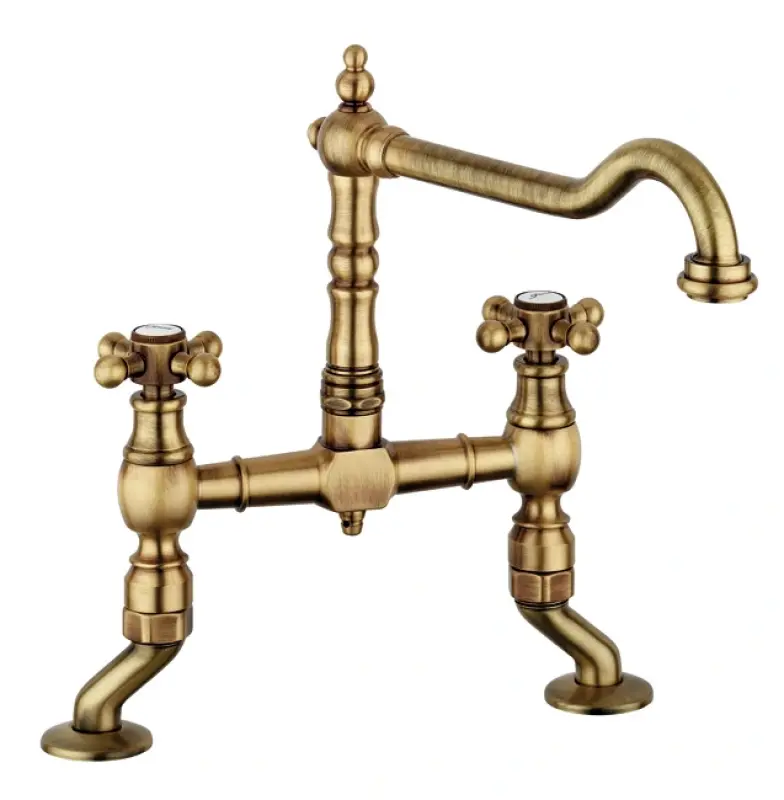 Nostalginen keittiöhana ruostumatonta terästä V1979RVSST