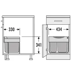 Hailo Tandem S 2 Jäteastia 1153449212