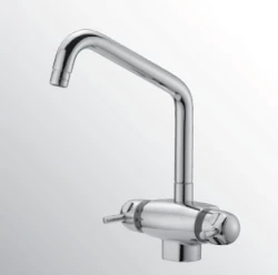 Huber Clinic Plus termostaattinen keittiöhana kromi CPT6501021