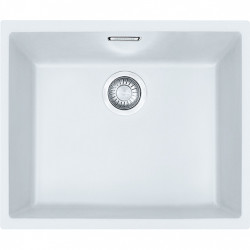Franke Sirius 2 S2D 110.50 valkoinen muovinen tiskiallas 50x41cm alakaappiin 125.0252.224