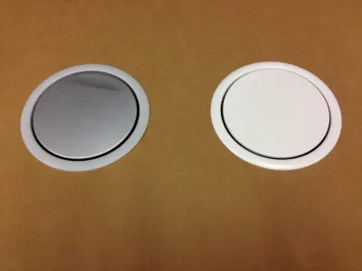 EVOline Port 3 Inschuifbaar stopcontact met randaarde, witte afdekking