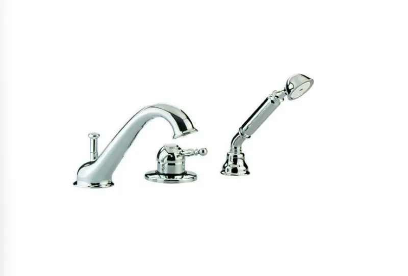 Cisal Arcana Royal Bath rim mount bath mixer Old Copper AY00126026