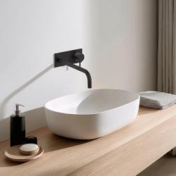 Waterevolution Flow inbouw wastafelkraan met afdekplaat mat zwart met uitloop 25cm T1161BPR-25

Waterevolution Flow sisäänrakennettu pesuallashana mattamustalla peitelevyllä ja 25 cm ulostulo