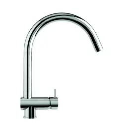 Waterrevoluutio Flow keittiöhana mattavalkoinen, ulosvedettävä juoksuputki T155BR