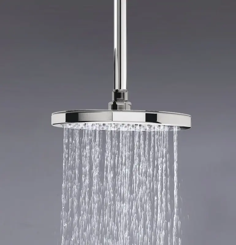 Waterevolution Flow suihkupää 250 mm, kattoon asennettava, kromi T164201
