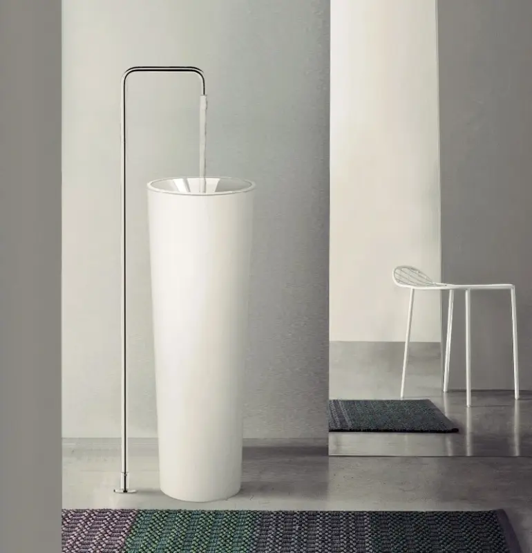 Waterevolution Flow Vapaasti seisova pesuallashana, kromi T1.676.01