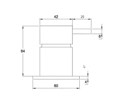 Waterevolution Flow inbouwmengkraan chroom 1208512402