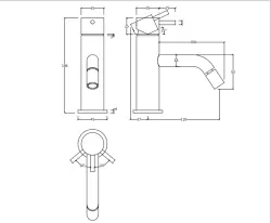 Waterevolution Flow bidet-hana kromi T12001