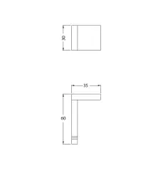 Waterevolution Deep pyyhekoukku kromi A25001