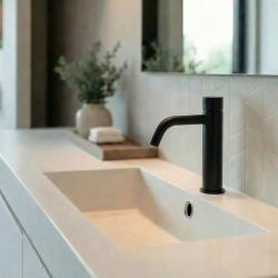 Waterevolution Flow Itsekiinnittyvä Matta Musta Pesuallashana T110TPPR