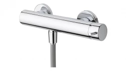 Waterevolution Flow shower mixer with shower set chrome T14001