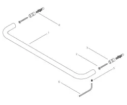 Waterevolution flow pyyheteline 60cm mattavalkoinen A112BR
