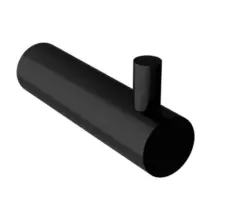 Waterevolution Flow pyyhekoukku mattamusta A150PR