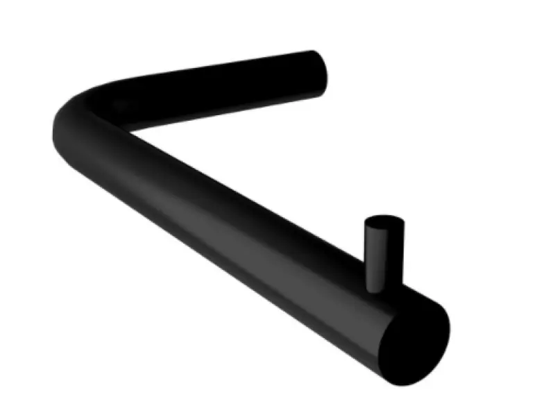 Waterevolution Flow WC-rolhouder zonder klep mat zwart A130PR