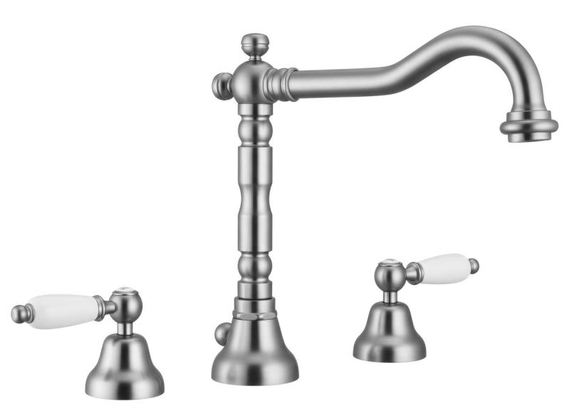 PB klassieke kraan 3-gats wastafelkraan Witte hendels RVS 1208854282

PB klassinen hana 3-reikäinen pesuallashana Valkoiset kahvat Ruostumaton teräs 1208854282