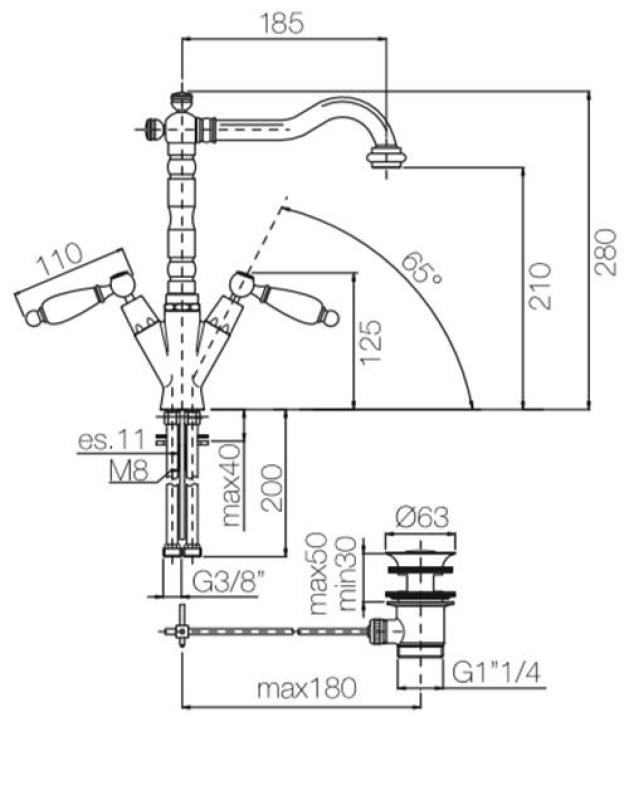 PB klassieke kraan wastafelkraan Witte hendels uitloop 18,5 cm Chroom 1208854292

---

PB klassinen hana pesuallashana Valkoiset kahvat nokka 18,5 cm Kromi 1208854292