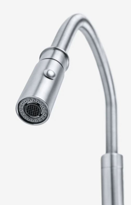 Franke Pescara Semi Pro L Kitchen tap flexible spout stainless steel 115.0472.960 - Productafbeelding 2