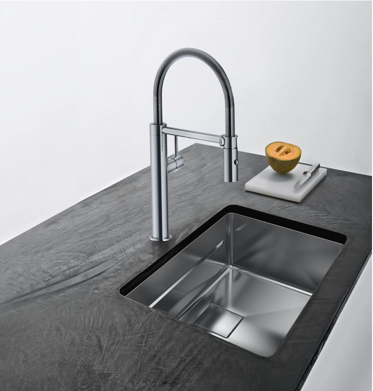 Franke Pescara Semi Pro L Kitchen tap flexible spout stainless steel 115.0472.960 - Productafbeelding 3