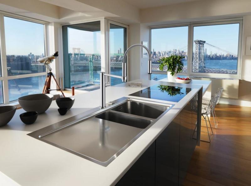 Franke Pescara Semi Pro 360 Keittiöhana joustava juoksuputki kromi 115.0393.976