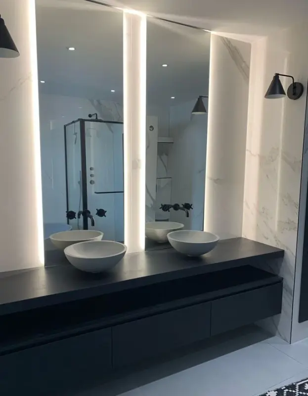 Waterevolution Cruz 3-Gats upotettu pesuallashana mattamusta 19 cm ulosveto 1208916572