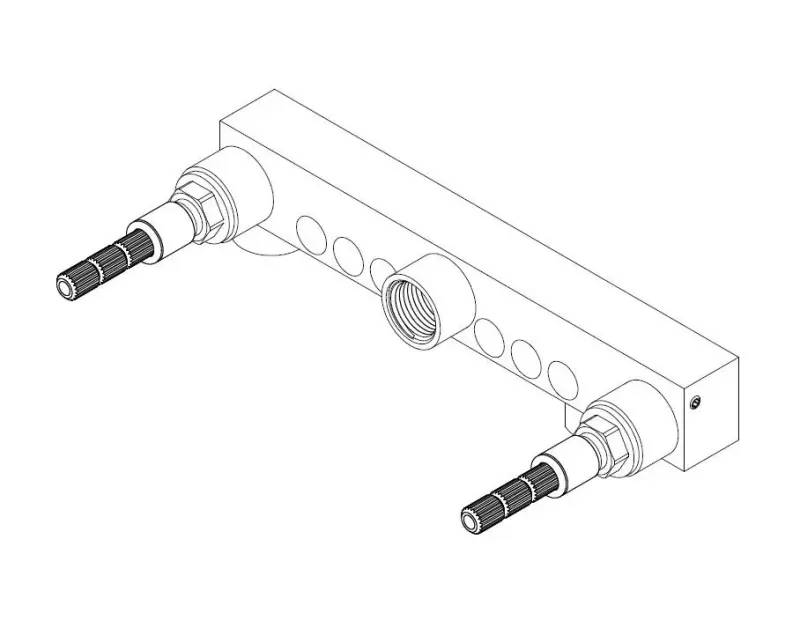Waterevolution Cruz 3-Gats upotettu pesuallashana mattamusta 19 cm ulosveto 1208916572