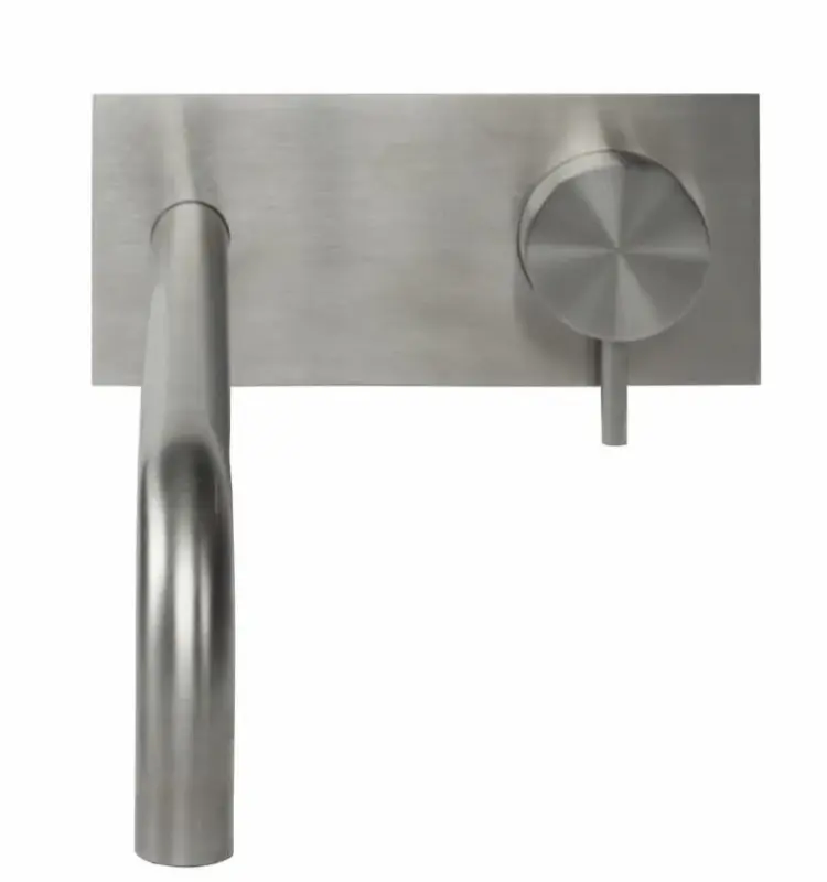 Waterevolution Flow upotettava pesuallashana peitelevyllä, kokonaan ruostumatonta terästä, ulostulo 25 cm T1161BIE-25