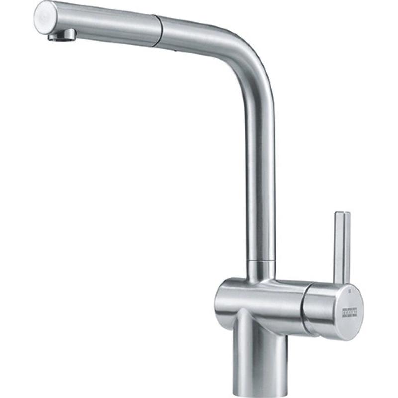 Franke RVS harjattu keittiöhana Atlas Neo, ulosvedettävä suutin inox 115.0521.438