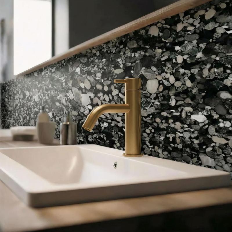 Waterevolution Flow hananvipu, harjattua messinkiä, T1101ALE