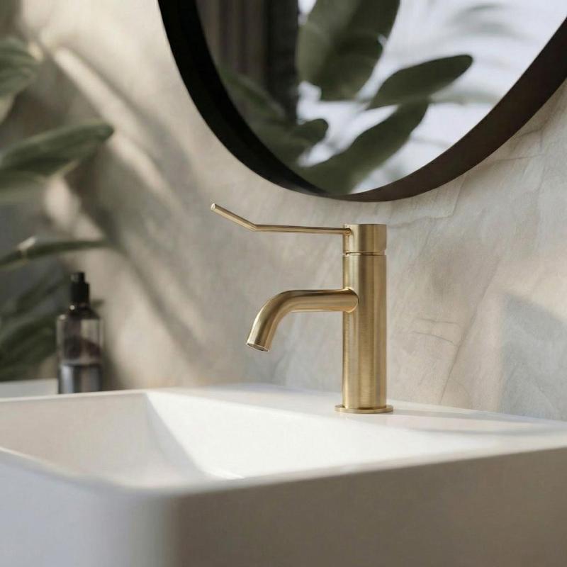 Waterevolution Flow pesuallashana, sis. click plug, harjattu messinki T111LE