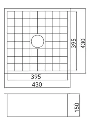 Caressi Cato 40cm alusasennettava tiskiallas CATO4040 1208921378