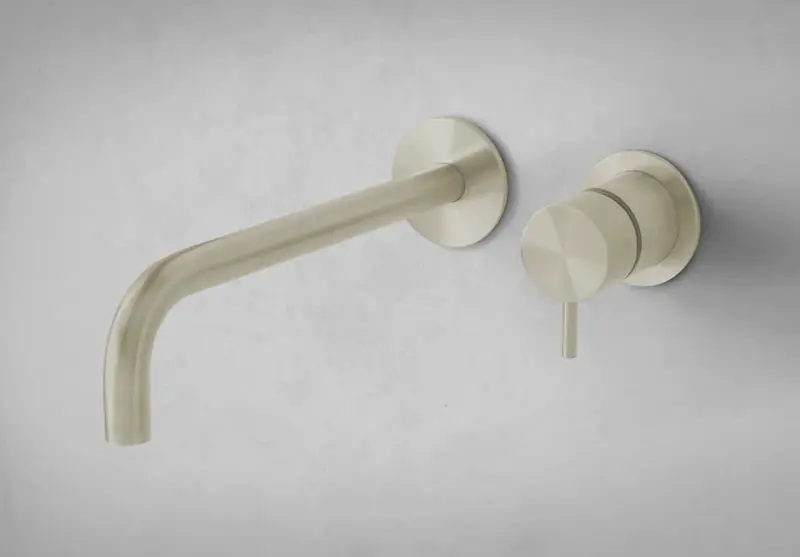 Waterevolution Flow Upouusi pesuallashana PVD valkokulta, ulostulo 21 cm T116BWGE-21