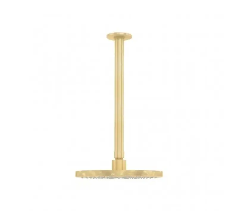 Waterevolution Flow sadesuihku 200mm kattokiinnityksellä Light Gold T1642WGE