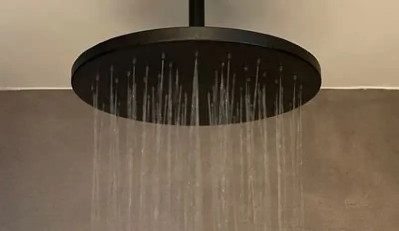 SB Rubinetterie Sadesuihku Eco Air vettä säästävä päänsuihku 30 cm metalli mattamusta 1208946745