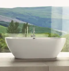 Waterevolution Flow vapaasti seisova kylpyammehana käsisuihkulla kromi T13301