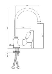 PB klassieke keukenkraan eenhendel met draaibare uitloop 200 mm RVS 1208953115

PB klassinen yhden vivun keittiöhana käännettävällä 200 mm juoksuputkella, ruostumaton teräs 1208953115.