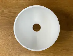 Solid S -pieni pesuallas, Solid Surface, pyöreä, 20 x 20 x 11 cm, mattavalkoinen, 1208953267