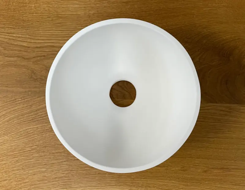 Solid S -pieni pesuallas, Solid Surface, pyöreä, 20 x 20 x 11 cm, mattavalkoinen, 1208953267