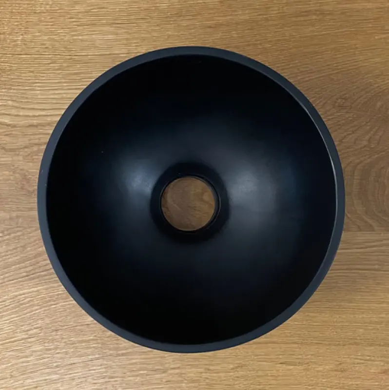 Solid S -pieni pesuallas, Solid Surface, pyöreä, 20 x 20 x 11 cm, mattamusta, 1208953268