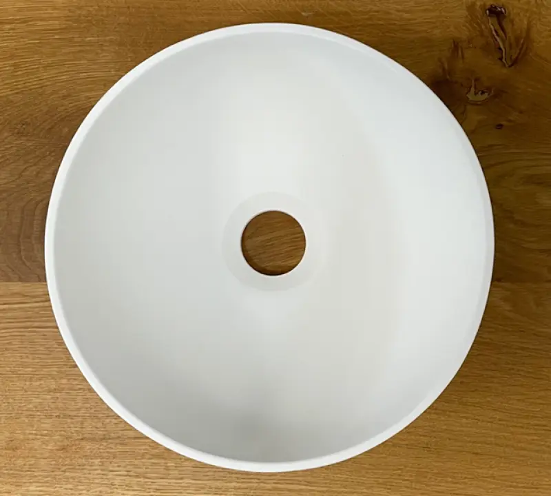 Solid S -pieni pesuallas, Solid Surface, pyöreä, 25 x 25 x 11 cm, mattavalkoinen, 1208953272