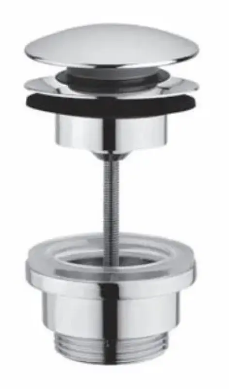 PB Unix sink plug 1 1/4 lockable push up click clack bronze 1208953284