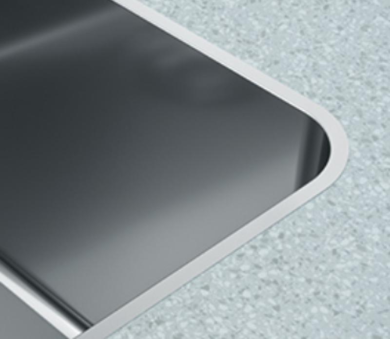 Franke Mythos MYX 210.55 ruostumattomasta teräksestä pesuallas 55x40 cm tasoasu 127.0638.277