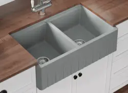 GraniteMy Tradition maaseudun kaksoisallas 2 puoleinen graniittiallas 80x50cm musta päälliasennus, alta-asennus ja tasoasennus 1208953697
