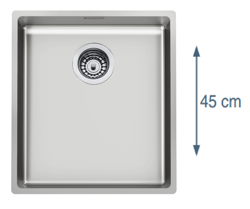Foster L45 Speciale 45 cm pitkä RST-allas 40 x 45 cm alakaappi 1208953742