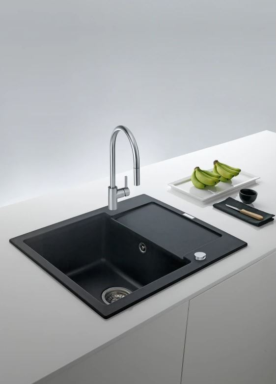 Franke Kitchen tap Eos Neo with spout pull-out spray head completely stainless steel 115.0590.045 - Productafbeelding 5