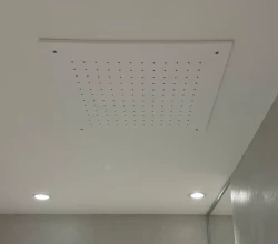 SB Rubinetterie matta valkoinen korian kiinteäpintainen upotettu neliönmuotoinen sadesuihku kattosuihkupää 40cm 1208954083
