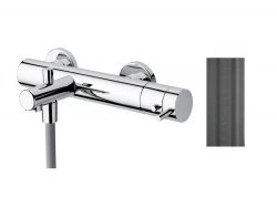 Waterevolution Flow kylpyhuonetermostaatti käsisuihkusetillä PVD Gun Metal T130TGME