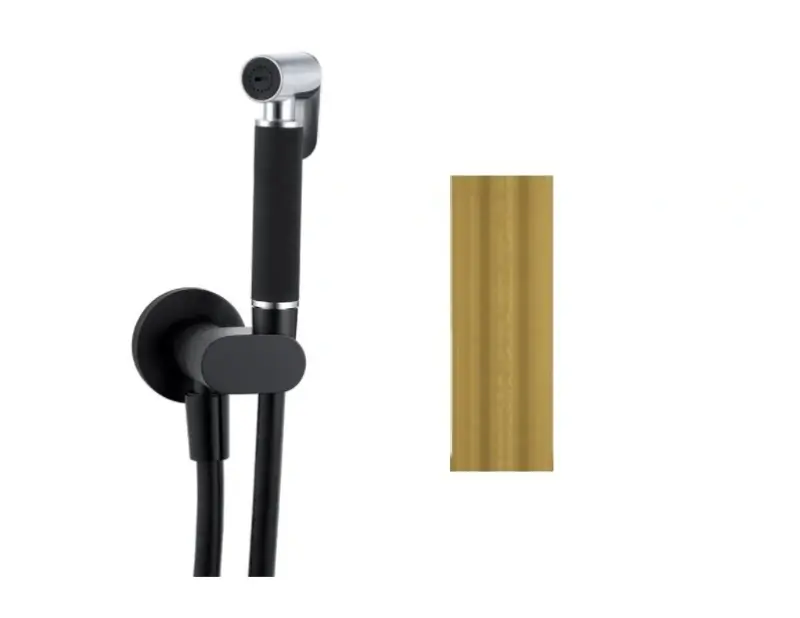 Waterevolution Flow Bidet käsisuihkusarja Messinki Luonnollinen T1626LE