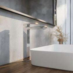 PB Kiki 1-reikäinen korkea pesuallashana pesualtaisiin kromi